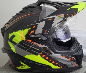 Přilba LS2 EXPLORER KARBON 3XL(65-66) - 3