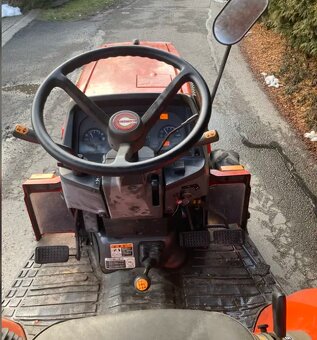 Hinomoto malotraktor, traktor NX221 + stříška - 3