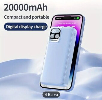 Powerbanka-rychlonabíječka 20.000mAh pro iOS-Android-W. NOVÁ - 3