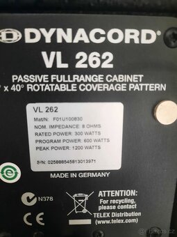 Prodám repro dynacord a mix yamaha - 3