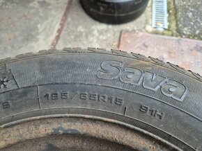 Sada zimní pneu+disky 15r, rozteč 5x112 (VW Passat, atd..) - 3