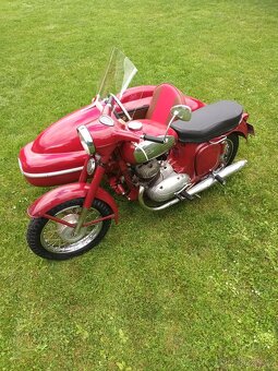 Jawa 350 se sajdou Velorex 560 - 3