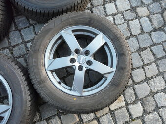ALU KOLA + ZIMNÍ PNEU 215/60R16 ŠKODA SEAT VW - 3