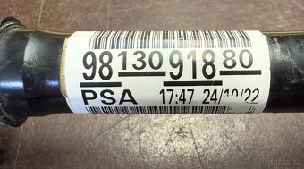 9813091880 Poloosa levá přední 2.0 HDi automat originál PSA - 3