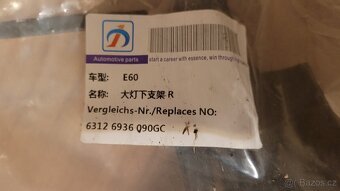 držáky světlometů BMW E60/E61 - 3