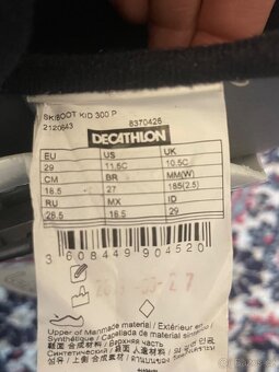 Wedze lyže 87cm + Wedze boty 18,5 - 3