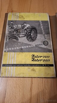 Dílenská příručka  Zetor 3011, Zetor 2011- originál - 3