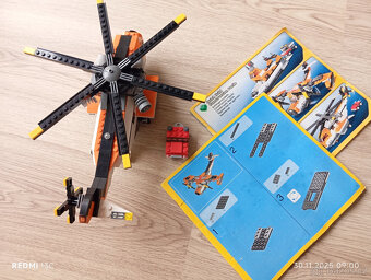 LEGO Creator 7345 Dopravní helikoptéra, 3v1 - 3