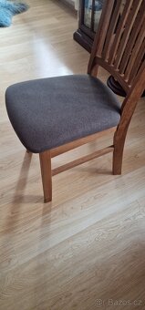 Dřevěné židle Jysk - 3