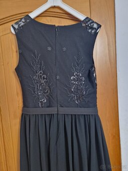 Společenské šaty černé_Bicotone - 3