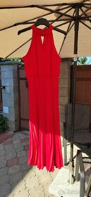 Červené plisované šaty vel. 36 - 3