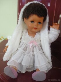 Starožitná panenka - miminko do sbírky, v. cca 49cm. - 3