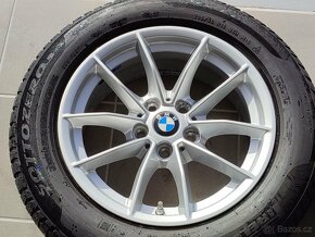 Zánovní ALU komplet BMW 16" 5x112 ET22 pneu 205/60/16 - 3