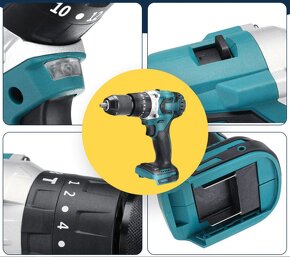 Aku vrtačka pro baterie Makita 18V, příklep , skladem - 3
