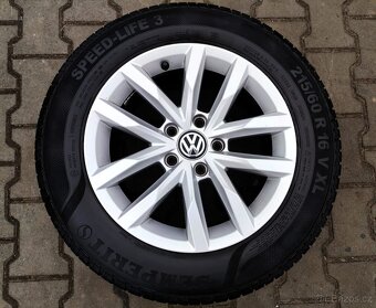 Alu kola originál Volkswagen Passat B8 5x112 R16 Sepang - 3