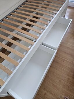 Postel Släkt Ikea 90x200 vč. roštu - 3