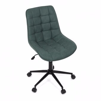 Kancelářská židle, výškově nastavitelná V3120 zelená a černá - 3