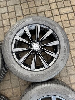 ORIGINÁL Alu Volkswagen PHILADELPHIA R17, 5x112 - LETNÍ PNEU - 3