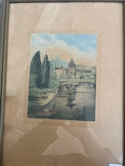 Praha-Židovský ostrov,sig.Mayer Josef, nar.1895 - 3