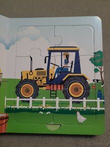 puzzle knížka dopravní prostředky - 3