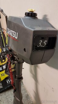 Prodám kvalitní gumový nafukovací člun AX2 s pádly, - 3