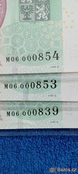 100 Kč s přítiskem UNC - 3
