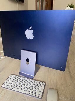 Apple imac M1 24palcový 2021 fialový 16GB - 3