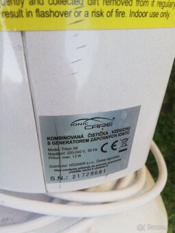 Čistička vzduchu Ionic care - 3