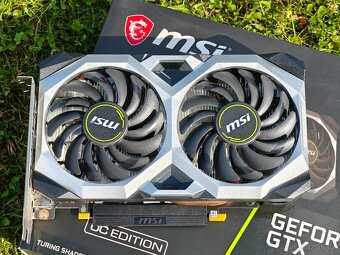 MSI grafická karta Nvidia 1660 Super 6GB - 3