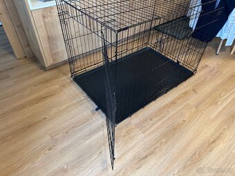 Psí klec XL 2 dveře 106x69x77cm - 3