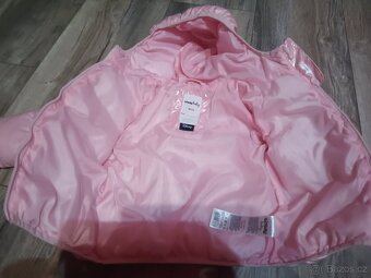 Zimní bunda dívčí velikost 98 - 3