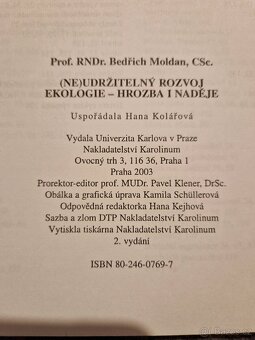 Studie - (Ne)udržitelný rozvoj ekologie - hrozba i naděje - 3