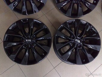 alu kola kia 5x114,3 r17 original kia hyndai čidla tpms - 3