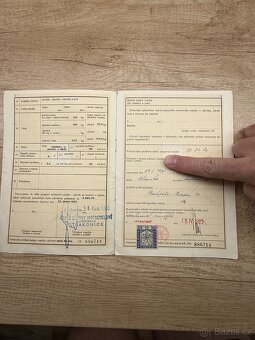 Technický průkaz velký - ČZ 175 typ 450 - 3