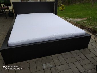 POSTEL IKEA S ROŠTEM A MOLITANOVOU MATRACÍ 140x200cm - 3