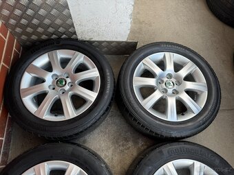 Alu 15" 5x100, orig. škoda "LINE", letní Fabia - 3