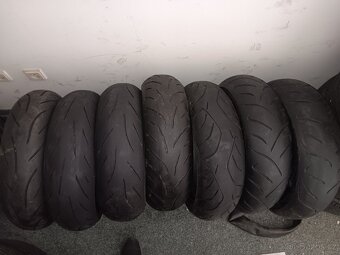 7 ks pneu 180/55-17 - 3