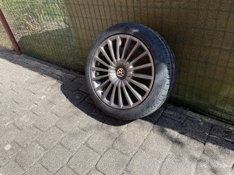 Alu na Vw 5x100 R 17, 225/45/17 94Y XL, Nové - 3