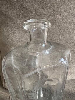 Stará foukaná láhev 1800-1850 - 3