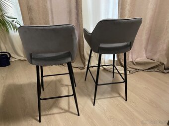 2x barová židle (nepouzivane, jako nove) - 3