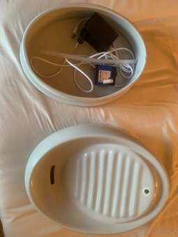 Fontána Lucky Kitty z keramiky pro kočky, malé psy - 3