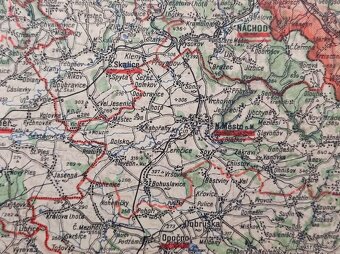 Strará mapa - Východní Čechy, Orlické hory a Severní Morava - 3