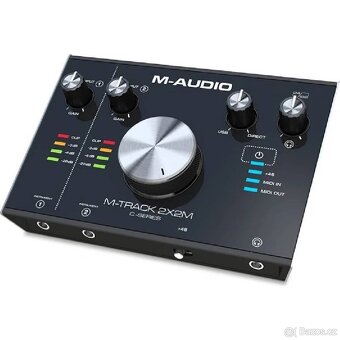 Mikrofon Rode NT1-A a zvuková karta M-audio M-Track 2x2M - 3