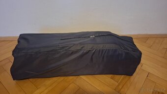 Cestovní postýlka VODSKOV 65x125 tmavě šedá - 3