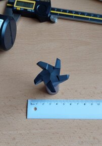 Fréza rybinová tvrdokov (VHM) D40/20 90°/40° (5 zubů) - 3