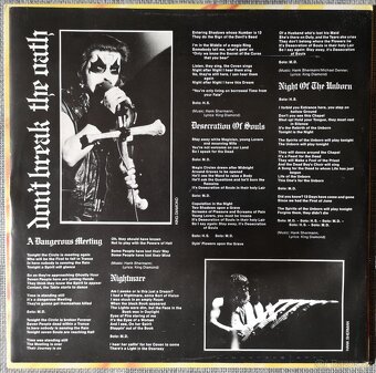 LP "MERCYFUL FATE - DON'T BREAK THE OATH" - 3