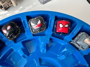 Spiderman BATTLE CUBES Aréna + 8 kostek- jako NOVÉ - 3