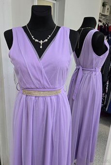 L-XL NOVÉ plesové šaty TYLOVÉ - 3