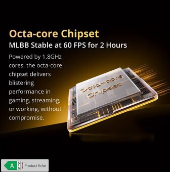 Realme Note 70T 4 GB / 128 GB, černá - 3