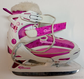 Rostoucí brusle Crowned Ice princess EU32-35 - 3